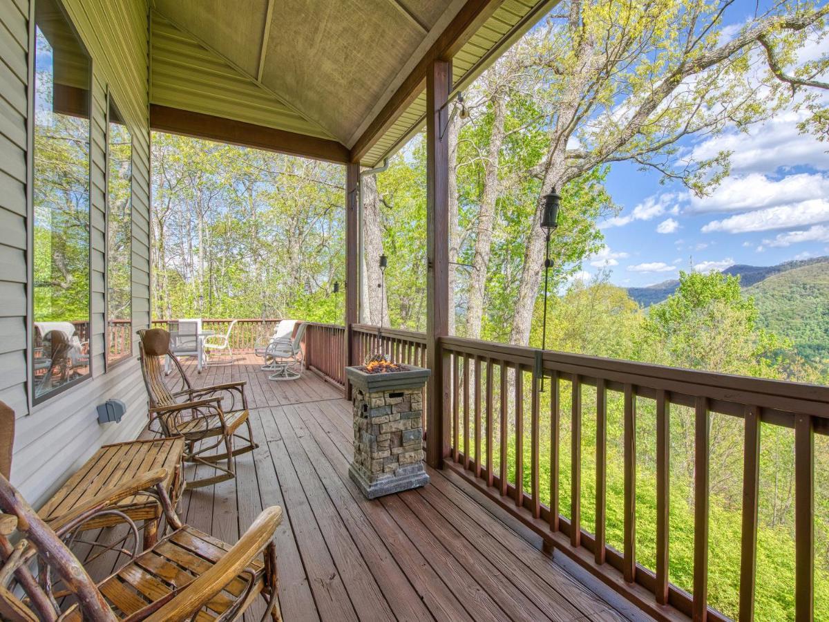 Bonnie View 21 - Amazing Smoky Mountain Retreat With Beautiful Scenic Views! Home Maggie Valley Kültér fotó